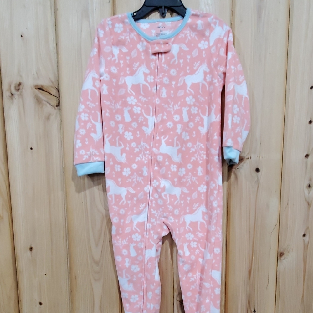 🆕️ Carter's Fleece Footed PJ'S - Picture 2 of 6